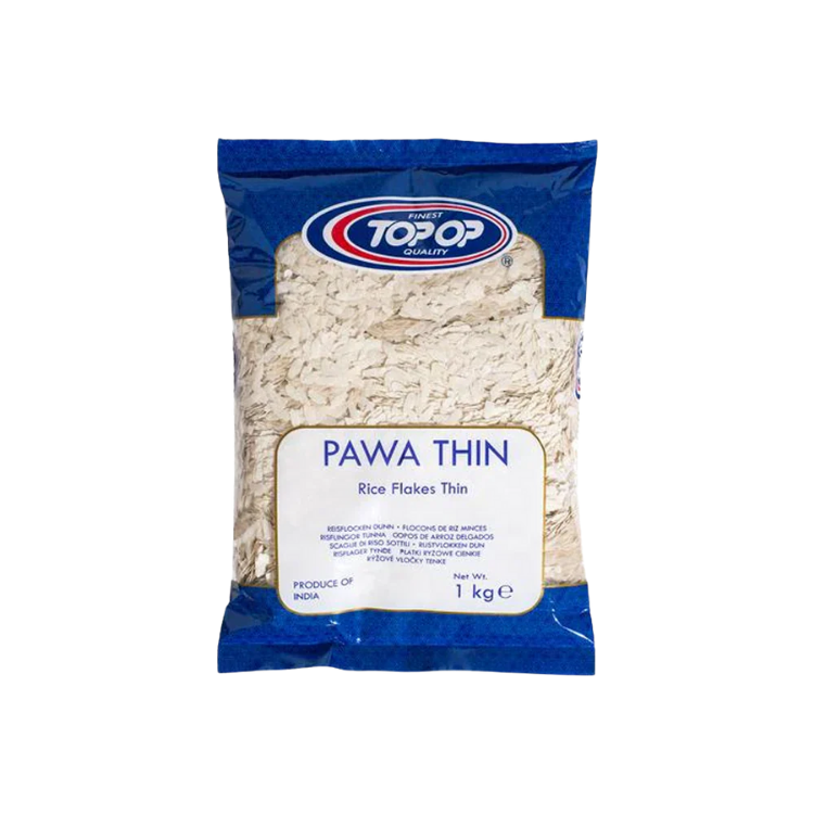 Top-op Flake Rice Thin 1 kg (Flattened Rice – Thin)