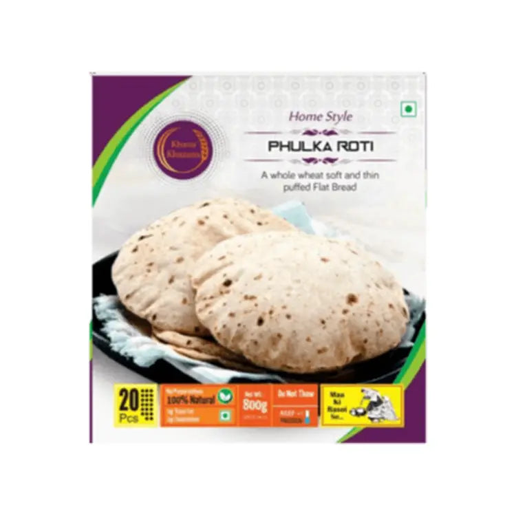 Khana Khazana Phulka Roti (20 pcs)