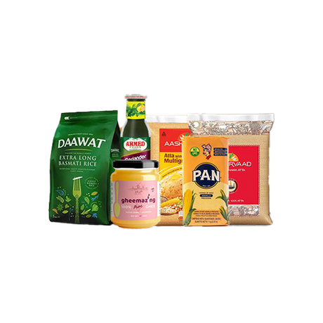 Explore our Products of trusted brands like TRS, Khanum, Haldiram, and many more